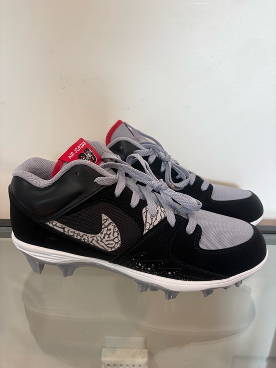 Nike Other - NEW Jordan Stadium 90 Low TD Black Cement Football Cleats HQ0210-060 Mens multip